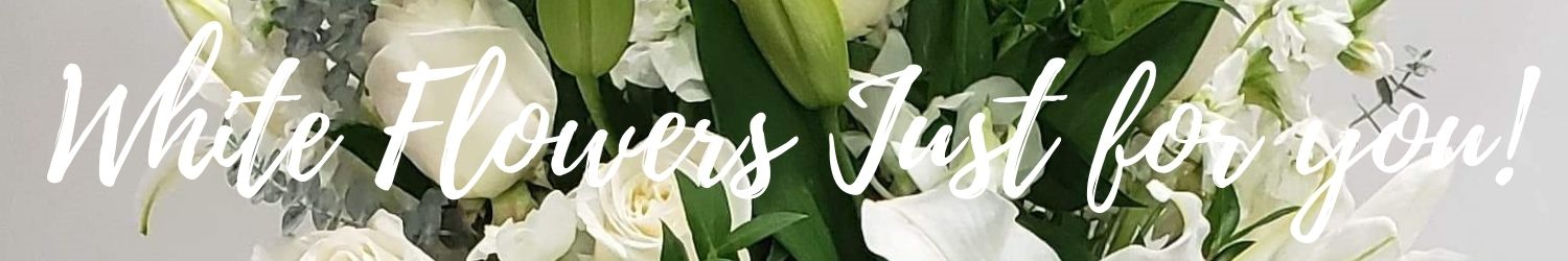 White NYC Flowers Delivery